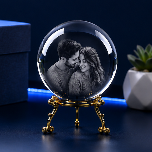 Esfera em Cristal – Edição Casal