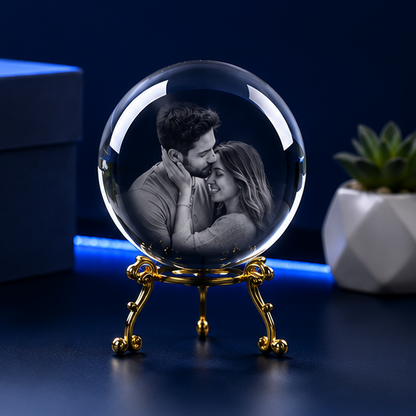 Esfera em Cristal – Edição Casal