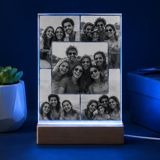 Luminária Painel Múltiplo em Acrílico – Edição Amigos